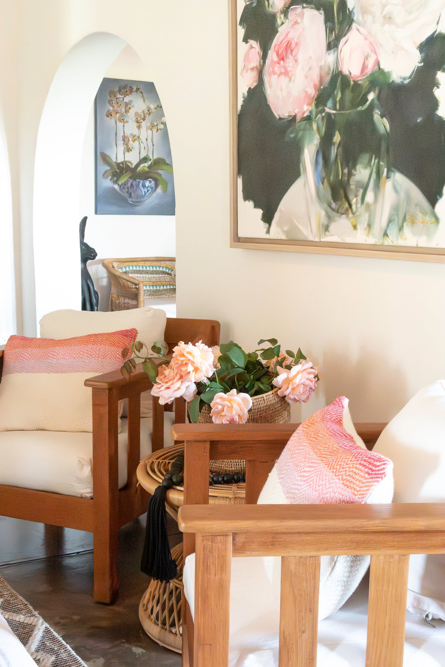 Woven Lumbar Cushions