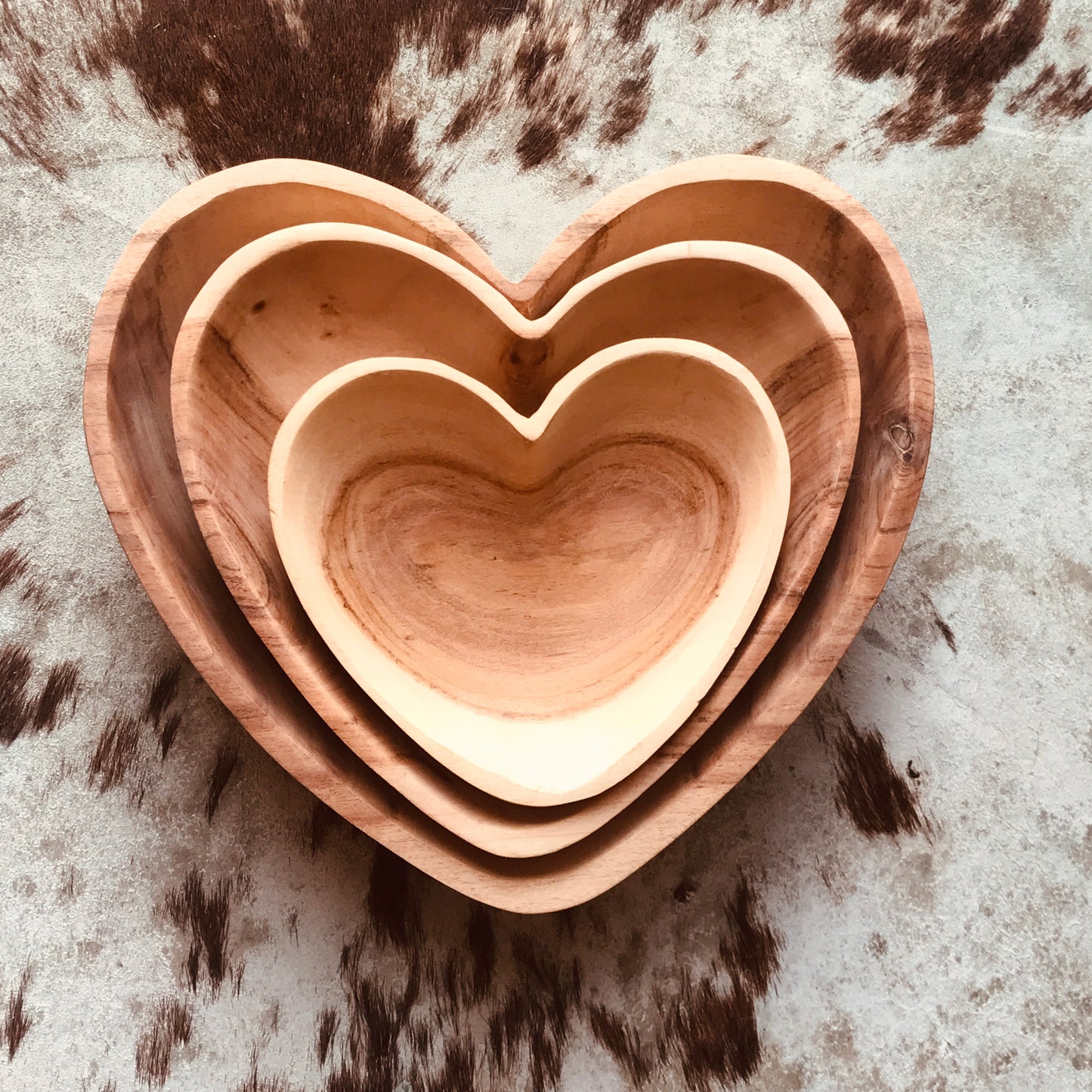 Grateful Heart Nestled Bowls - Set of 3