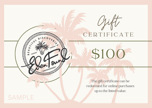 Eden Found Gift Card