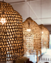 Load image into Gallery viewer, Palm Net Pendant Light Shade - Natural
