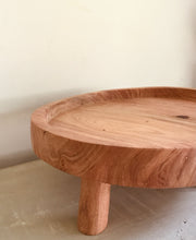 Load image into Gallery viewer, Teak Table Riser/Food Display/Dressing Table Decor