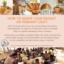 Load image into Gallery viewer, Dancing Basket Pendant Light