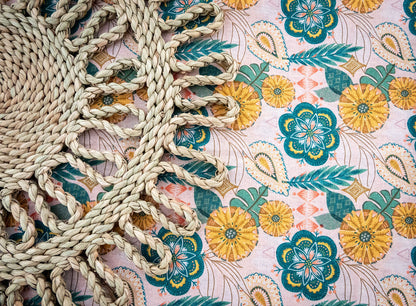 Sunshine Scalloped Placemats | Set of 6