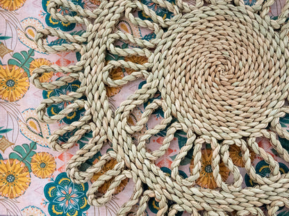 Sunshine Scalloped Placemats | Set of 6