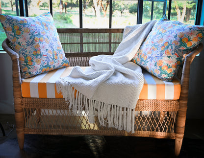 Whitehaven Double Blanket | Cotton and Bamboo  | Oversized