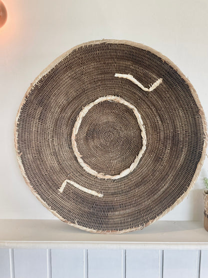 Vintage Makenge Basket | African Wall Decor