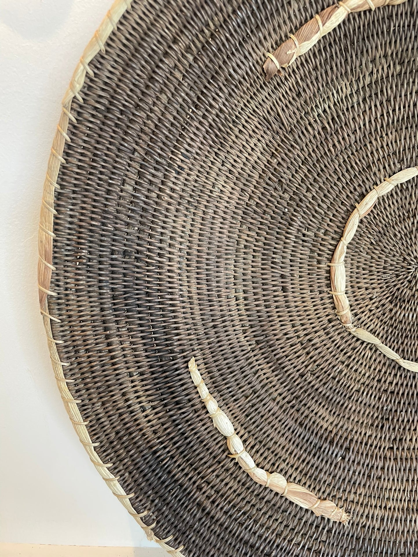 Vintage Makenge Basket | African Wall Decor