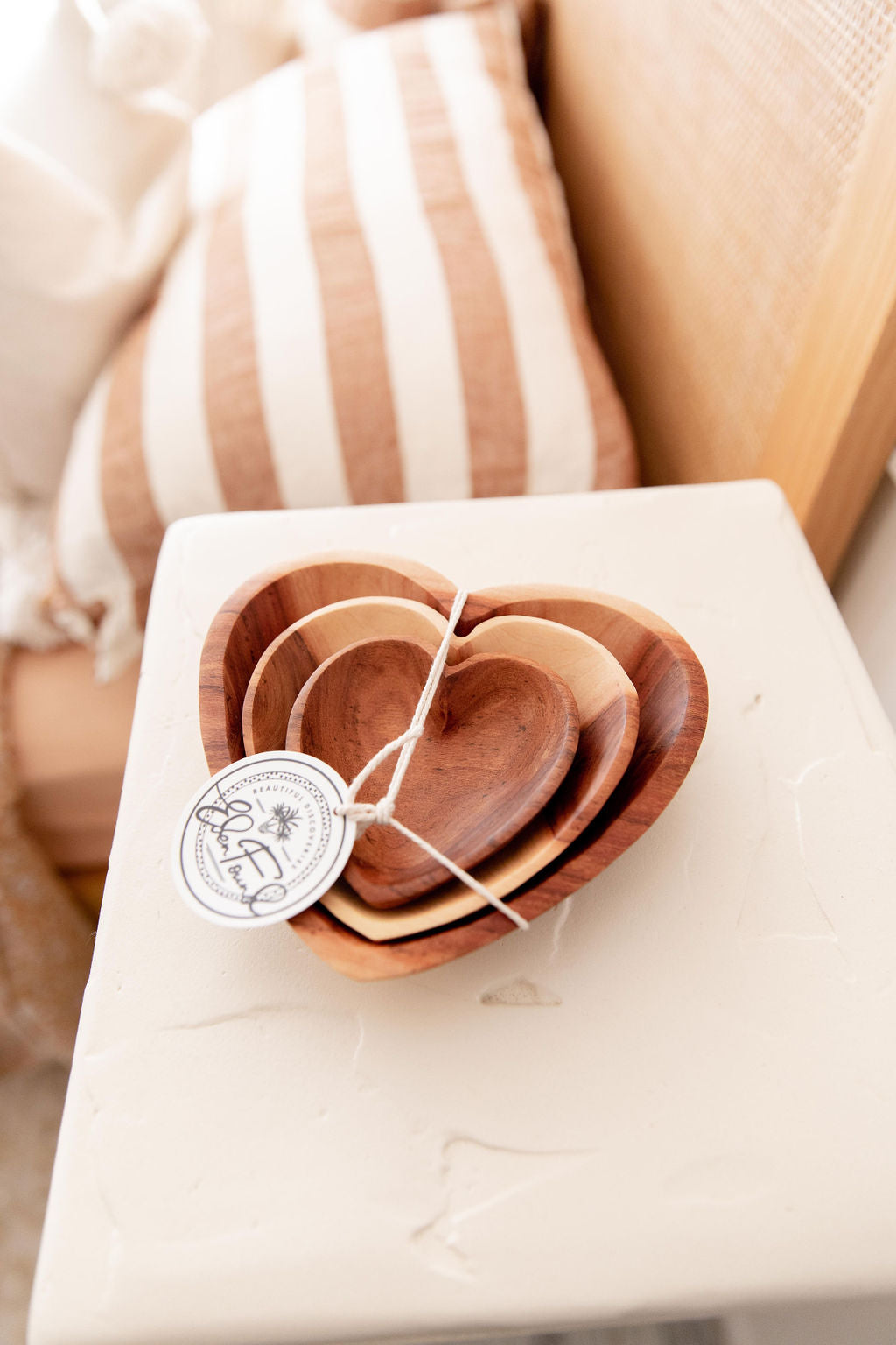 Grateful Heart Nestled Bowls - Set of 3
