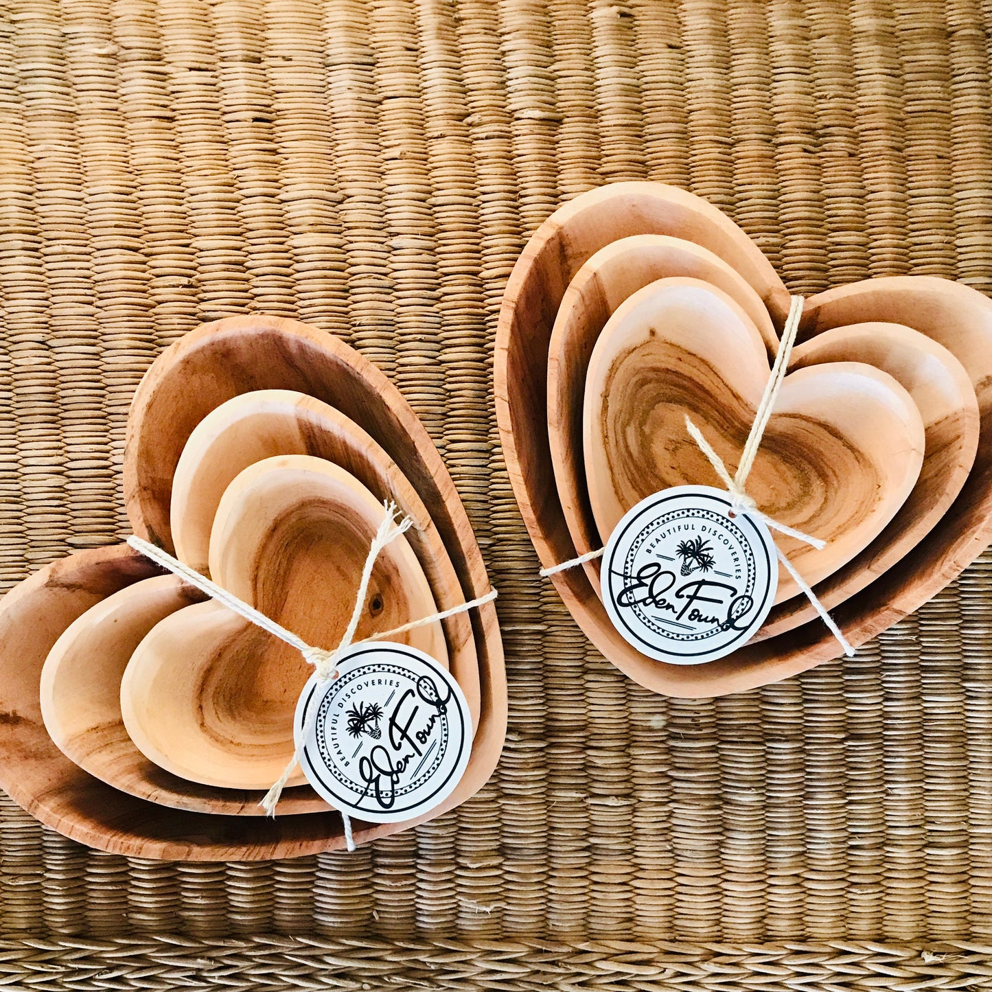 Grateful Heart Nestled Bowls - Set of 3