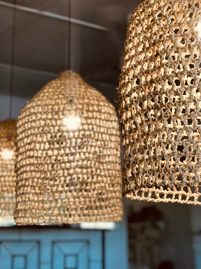 Palm Net Pendant Light Shade - Natural