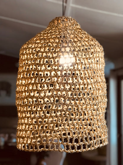 Palm Net Pendant Light Shade - Natural